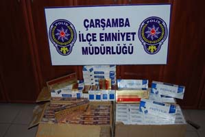 1130 PAKET KAÇAK SİGARA ELE GEÇİRİLDİ