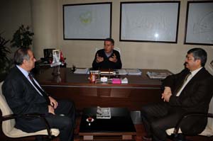 Bürokratlardan Fatih Öztürk'e Dost Ziyareti