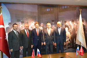 Samsun Kavkaz Feri hattı açıldı