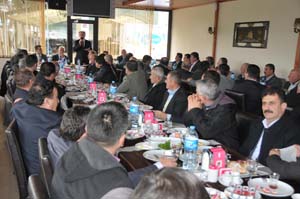 Başkan Burma  muhtarlarla buluştu