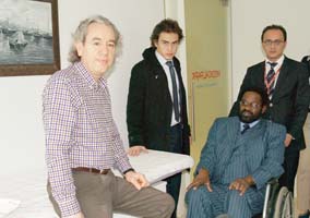 Ganalı Başkana nazar değdi