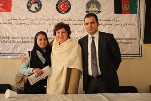 Afgan öğretmenlere eğitim