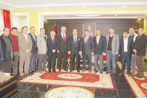 ÇTSO adayı Yılmaz kurumları ziyaret etti