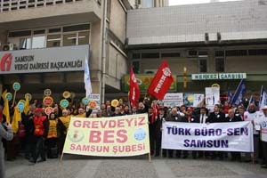 KESK ve KAMU SEN'den ortak eylem