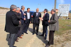 Kavak OSB'yi incelediler