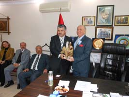 Vergi Dairesi'nden SESOB'a  ziyaret