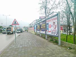 Bir billboard'da samsunspor için