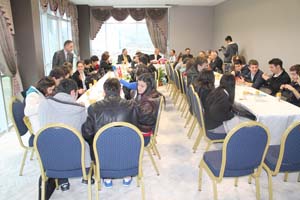 Öğrencileri ağırladılar