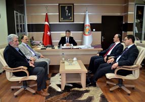 Müdürlerden Başkan'a ziyaret