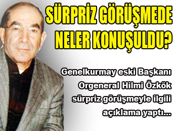 Sürpriz görüşme neler konuşuldu?...
