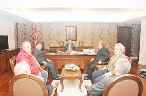 Sivil Havacılık Kulübü'nden Aksoy'a ziyaret