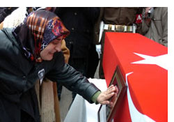 Şehitlerimizi uğurladık