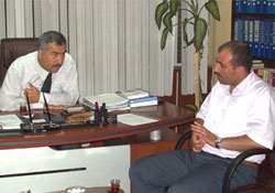 Demir'den Sandıkçı'ya ziyaret