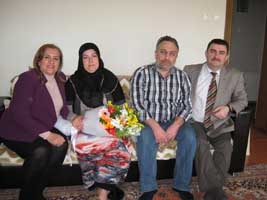 Şehit Annesine anlamlı ziyaret