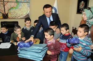 Çocuklar'dan Mavi Kapak Kampanyası'na destek