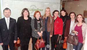 CHP'li kadınlar TÜKODER'i ziyaret etti