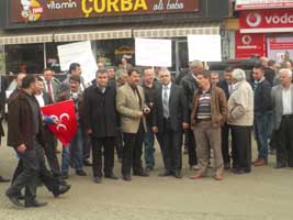 Bahçeli'ye Canik'te karşılama