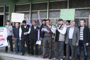 Suriye ile dayanışma mitingi