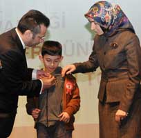 Şehit ve gazi ailelerinin gurur günü