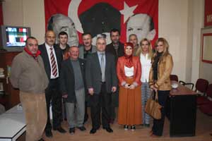 Canik Kızılay'ı ziyaret turunda