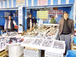 BAFRALILAR BALIĞA DOYDU
