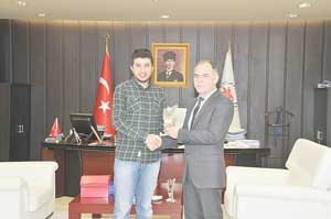 OMÜ Gençlik Topluluğuna  Ödül