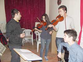 Yaz konserine hazırlanıyorlar
