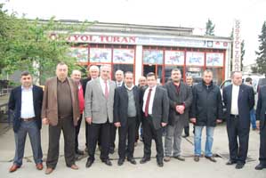 Yılmaz ziyaretlerini sürdürüyor