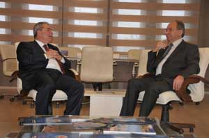 Başkan Burmaya Geçmiş Olsun Ziyareti