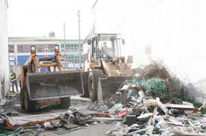 Sanayi Siteleri temizleniyor