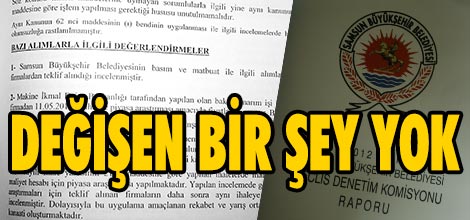 DEĞİŞEN BİR ŞEY YOK