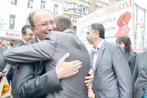 Başkan Burma, kendine yakışanı yaptı