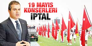 19 Mayıs'a yas iptalleri