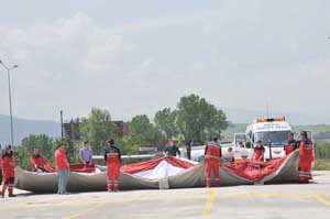 Şişme Hastane hazır