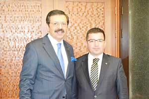 Hisarcıklıoğlundan Yılmaza Destek