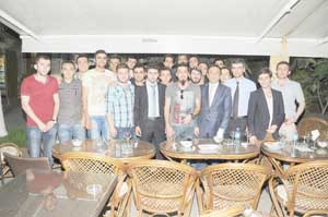 Gençlerimizi kucakladık