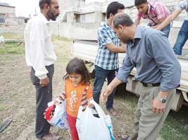 Mazlumun yanındalar