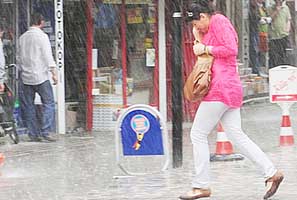 Dikkat! yağmur geliyor