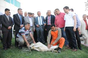 Galip Öztürk Samsun'da