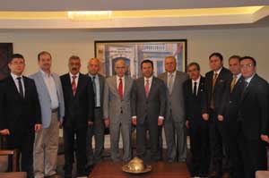 Yeni yönetim Valilik'te