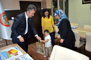 Sevgi çocuklarından ziyaret