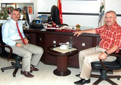 Trabzon milletvekili Kaldırım'ı ziyaret etti