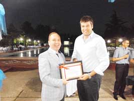 Kaymakamdan kariyere anlamlı belge