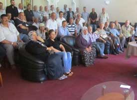 Çömlekçi'de halk ayakta