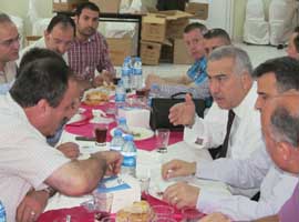 Sorunları tek tek dinledi