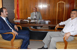 Akif Gülle'den yeni müdürlere ziyaret