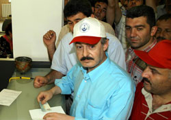 Zammı geri iade ettiler