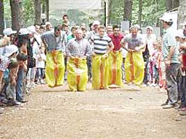 Termeli işçiler düzenlenen piknikte doyasıya eğlendi