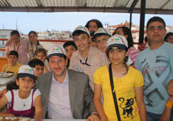 Misafir öğrenciler İlkadım'da ağırlandı