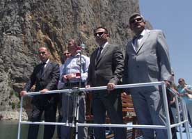 Aksoy Tarihi yerleri inceledi